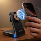 Joyroom JR-W15 Vezeték Nélküli Töltő 3in1 + MagSafe - Fekete