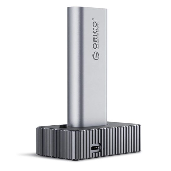 Orico IT18C3 1 Rekeszes Dokkoló Állomás M.2 NVMe/SATA - Szürke