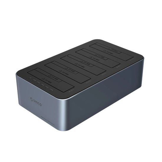 Orico 6656C3-C 5 Rekeszes Dokkoló Állomás - Offline Klónozás Funkció - 2.5"/3.5" SATA HDD/SSD