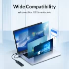Orico PWM2-G2 USB3.2 Gen2 Type-C M.2 NVMe SSD ház 10Gb/s - Fekete