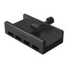Orico MH4PU USB HUB 4x USB-A 3.0 - Fekete