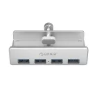 Orico MH4PU USB HUB 4x USB-A 3.0 - Ezüst