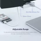 Orico MH4PU USB HUB 4x USB-A 3.0 - Ezüst