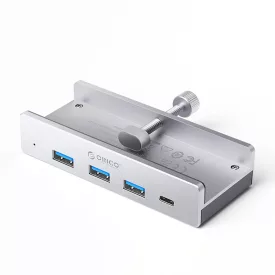 Orico MH4PC USB-C HUB 3x USB-A 3.0 + 1x USB-C 3.0 - Ezüst