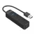 Orico TWU32-4A USB-A 3.1 HUB - 1x USB-A 3.1 + 3x USB-A 2.0 + USB-C 5V/3A - Fekete