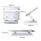 Orico LST02I Laptop Állvány - Ezüst