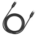 Orico CDX USB-C - USB-C Kábel - 1m 3A 60W - Fekete