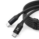 Orico CDX USB-C - USB-C Kábel - 1m 5A 100W - Fekete