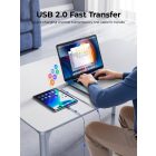 Orico CDX USB-C - USB-C Kábel - 1m 5A 100W - Fekete