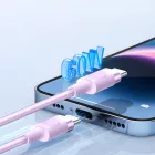 Orico CDX USB-C - USB-C Kábel - 1m 3A 60W - Lila