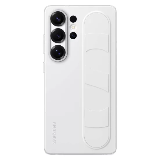 Samsung Galaxy S25 Ultra Tok - Samsung Standing Grip Case - Fehér