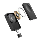 Baseus MagPro 2.5W Apple Watch Mágneses Induktív Töltő - Fekete