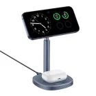Baseus Orbit 2 Pro Induktív Töltőállvány MagSafe Qi2 20W - Szürke
