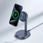 Baseus Orbit 2 Pro Induktív Töltőállvány MagSafe Qi2 20W - Szürke