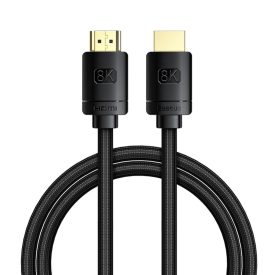 Baseus High Definition 8K HDMI Kábel 1m - Fekete Baseus High Definition 8K HDMI Kábel 1m - Fekete