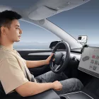 Baseus MaxView Mágneses Autós Tartó - Kijelzőre - Szürke