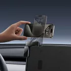 Baseus MaxView Mágneses Autós Tartó - Kijelzőre - Szürke