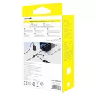 Baseus Flash 3 3in1 USB-C - 2x USB-C + Lightning Kábel - 1.5m 100W - Fekete