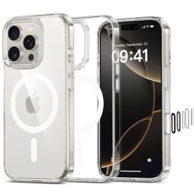 iPhone 16 Pro Tok - Tech-Protect Flexair Hybrid CC Magsafe - Átlátszó   iPhone 16 Pro Tok - Tech-Protect Flexair Hybrid CC Magsafe - Átlátszó