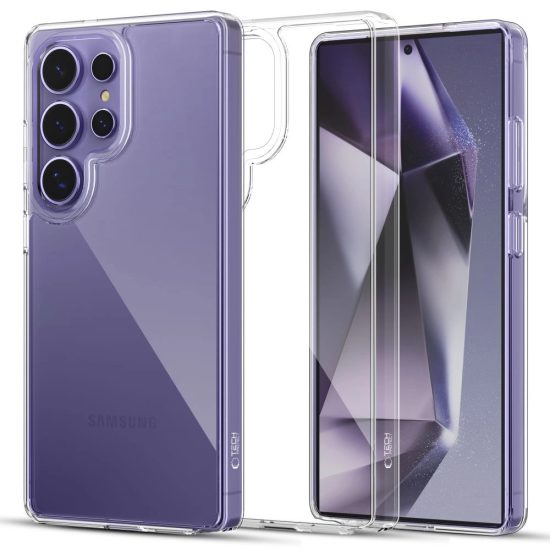 Samsung Galaxy S25 Ultra Tok - Tech-Protect Flexair Hybrid - Átlátszó