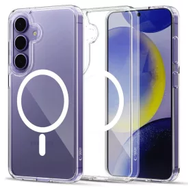   Samsung Galaxy S25+ Plus Tok - Tech-Protect FlexAir Hybrid MagSafe - Átlátszó