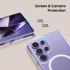 Samsung Galaxy S25 Ultra Tok - Tech-Protect FlexAir Hybrid MagSafe - Átlátszó