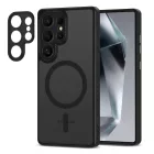 Samsung Galaxy S25 Ultra Tok - Tech-Protect MagCam MagSafe - Matt Fekete