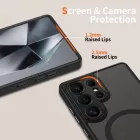 Samsung Galaxy S25 Ultra Tok - Tech-Protect MagCam MagSafe - Matt Fekete