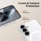 Samsung Galaxy S25 Tok - Tech-Protect MagSlim MagSafe - Matt Fehér