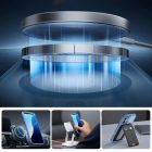 iPhone 16 Tok - ESR Classic Pro Halolock Szett - Kék