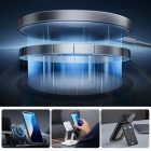 iPhone 16 Tok - ESR Classic Pro Halolock Szett - Fekete