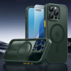 iPhone 16 Pro Max Tok - ESR Classic Pro Halolock Szett - Zöld