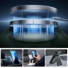 iPhone 16 Pro Max Tok - ESR Classic Pro Halolock Szett - Zöld