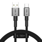 Tech-Protect Ultraboost DNA USB-A - USB-C Kábel - 1m 3A 15W - Szürke