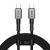 Tech-Protect Ultraboost DNA USB-C - USB-C Kábel - 2m 5A 100W - Szürke