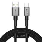 Tech-Protect Ultraboost DNA USB-A - USB-C Kábel - 2m 3A 15W - Szürke