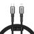 Tech-Protect Ultraboost DNA USB-C - Lightning Kábel - 1m 3A 27W - Szürke