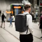 Tech-Protect Defender S40 28L Laptop Hátizsák - Fekete