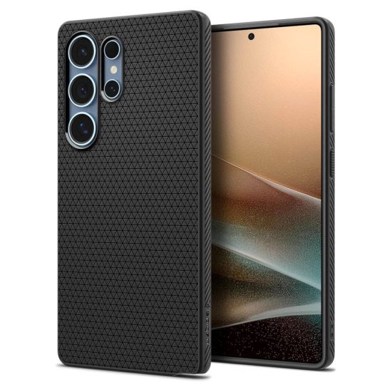 Samsung Galaxy S25 Ultra Tok - Spigen Liquid Air - Fekete