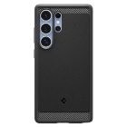 Samsung Galaxy S25 Ultra Tok - Spigen Rugged Armor MagFit + Qi2 - Fekete