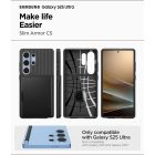 Samsung Galaxy S25 Ultra Tok - Spigen Slim Armor CS - Fekete