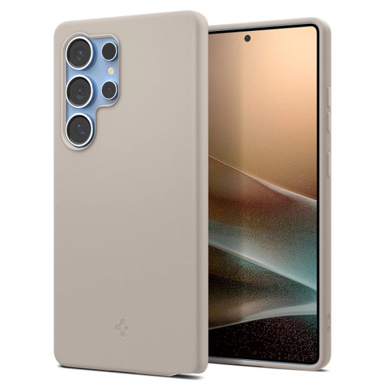 Samsung Galaxy S25 Ultra Tok - Spigen Silicone Fit MagFit - Titán