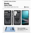 Samsung Galaxy S25 Ultra Tok - Spigen Ultra Hybrid MagFit + Qi2 - Zero One Fekete