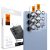 Samsung Galaxy S25 Ultra Kameravédő Üvegfólia - Spigen Glas.tR EZ Fit Optik Pro x 2 db - Fekete