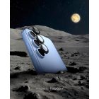 Samsung Galaxy S25+ Plus Lencsevédő - Spigen Glas.tR EZ Fit Optik Pro x 2 db - Fekete