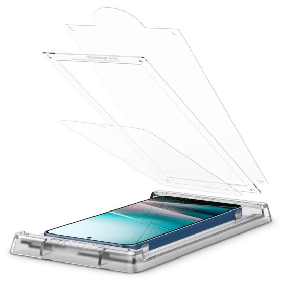 Samsung Galaxy S25+ Plus Kijelzővédő Fólia - Spigen EliteShield EZ Fit