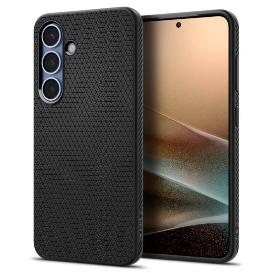 Samsung Galaxy S25 Tok - Spigen Liquid Air - Fekete