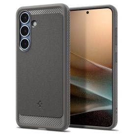   Samsung Galaxy S25 Tok - Spigen Rugged Armor MagFit + Qi2 - Szürke