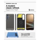 Samsung Galaxy S25 Tok - Spigen Rugged Armor MagFit + Qi2 - Szürke