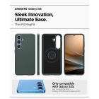 Samsung Galaxy S25 Tok - Spigen Thin Fit MagFit + Qi2 - Zöld